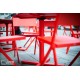 Chaises rouges - Digigraphie